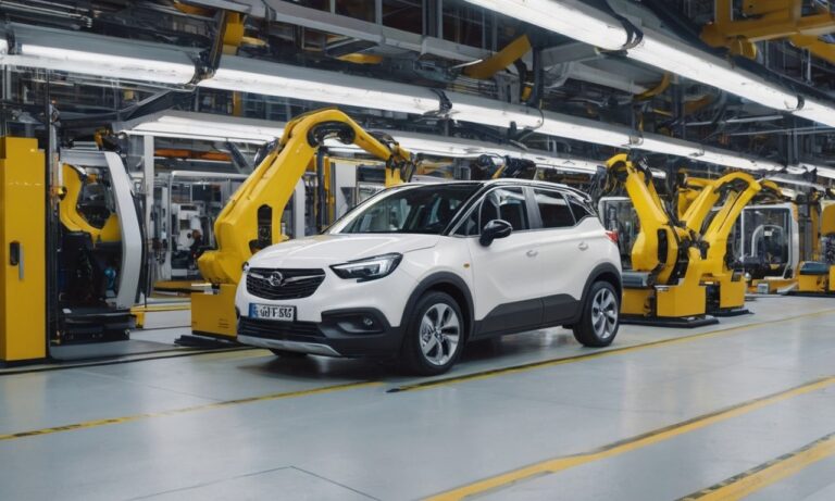 Unde se fabrica Opel Crossland